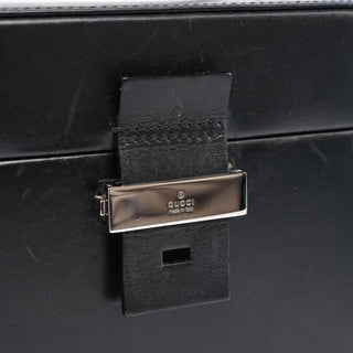 Gucci Black Calf Cosmetic Bag