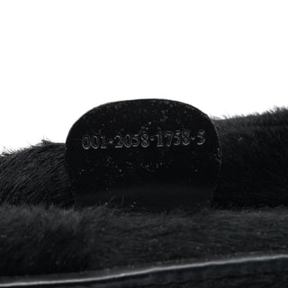 Gucci Black Calfhair Leather Shoulder Bag