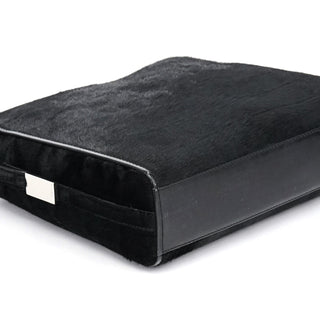 Gucci Black Calfhair Leather Shoulder Bag