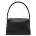 Gucci Black Calfskin Bamboo Flap Shoulder Bag