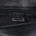 Gucci Black Calfskin Bamboo Flap Shoulder Bag