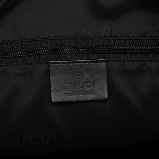 Gucci Black Calfskin Bamboo Shoulder Bag