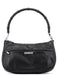 Gucci Black Calfskin Bamboo Shoulder Bag