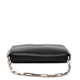 Gucci Black Calfskin Chain Bag