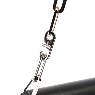 Gucci Black Calfskin Chain Bag