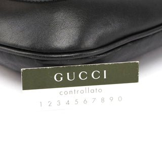 Gucci Black Calfskin Chain Bag