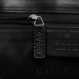 Gucci Black Calfskin Chain Bag