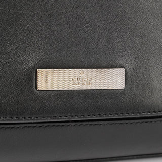 Gucci Black Calfskin Chain Bag