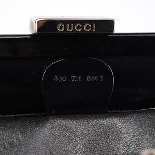 Gucci Black Calfskin Clutch Handbag