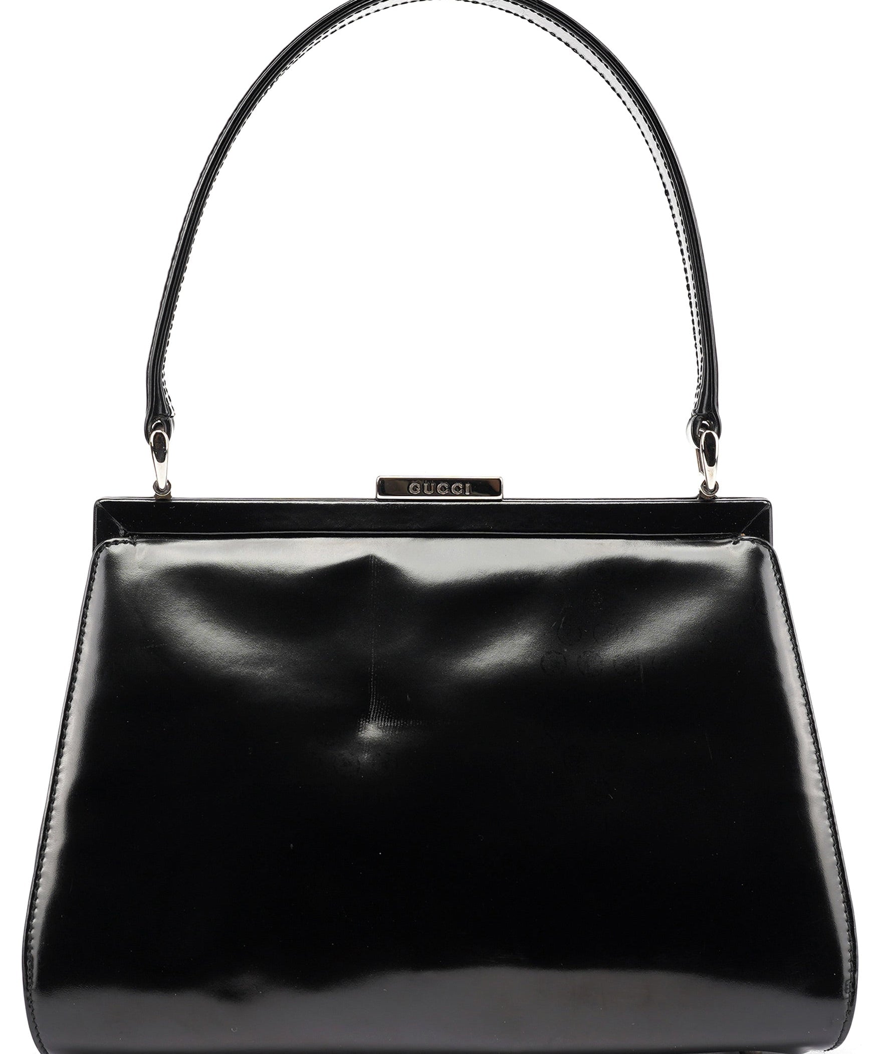 Gucci Black Calfskin Clutch Handbag