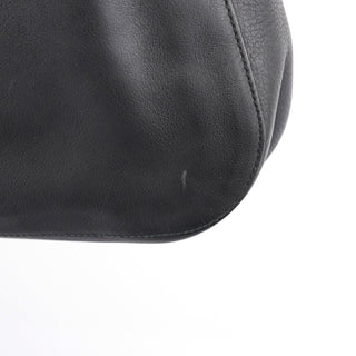 Gucci Black Calfskin Drawstring Shoulder Bag