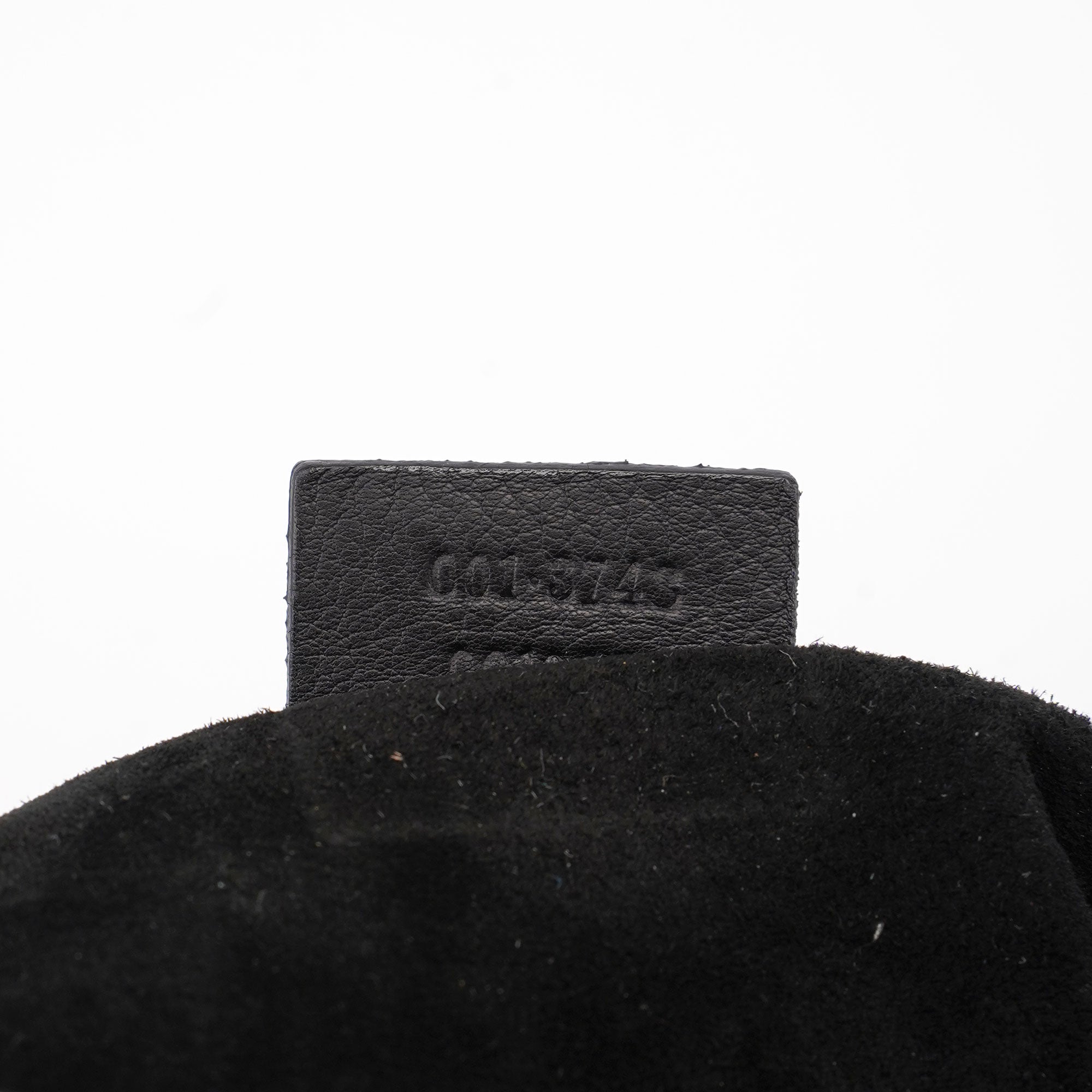 Gucci Sac porté épaule à lien coulissant en cuir de veau noir