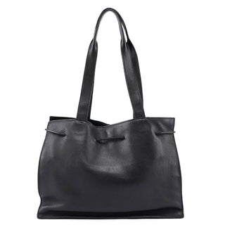 Gucci Black Calfskin Drawstring Tote