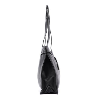 Gucci Black Calfskin Drawstring Tote