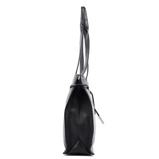 Gucci Black Calfskin Drawstring Tote Bag