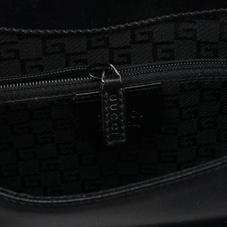 Gucci Black Calfskin Flap Shoulder Bag