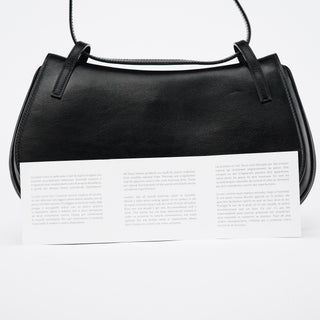 Gucci Black Calfskin Flap Shoulder Bag