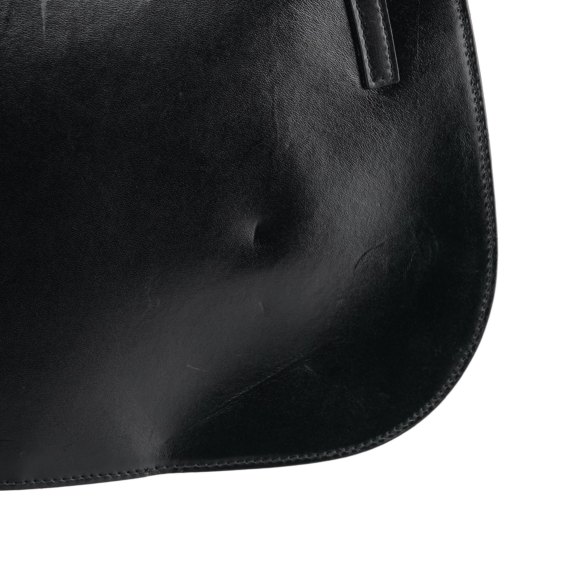 Gucci Black Calfskin Flap Shoulder Bag