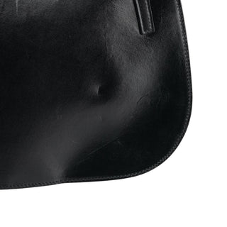 Gucci Black Calfskin Flap Shoulder Bag