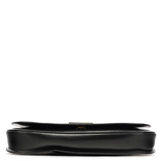 Gucci Black Calfskin Flap Shoulder Bag