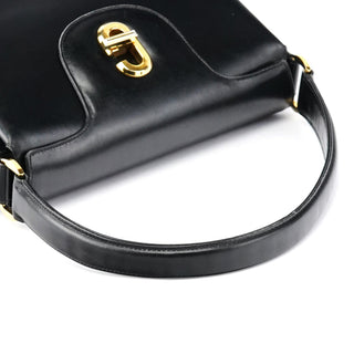 Gucci Black Calfskin G Shoulder Bag