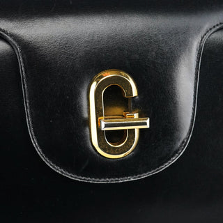 Gucci Black Calfskin G Shoulder Bag