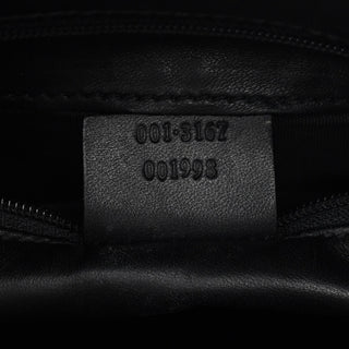Gucci Black Calfskin Hobo Shoulder Bag