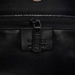 Gucci Black Calfskin Hobo Shoulder Bag