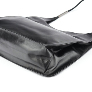 Gucci Black Calfskin Hobo Shoulder Bag