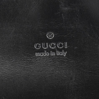 Gucci Black Calfskin Hobo Shoulder Bag