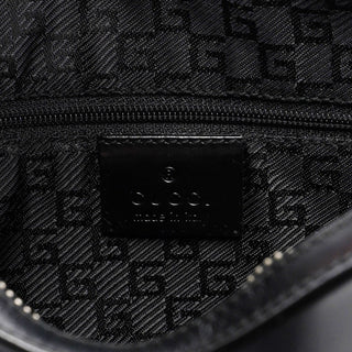 Gucci Black Calfskin Hobo Shoulder Bag