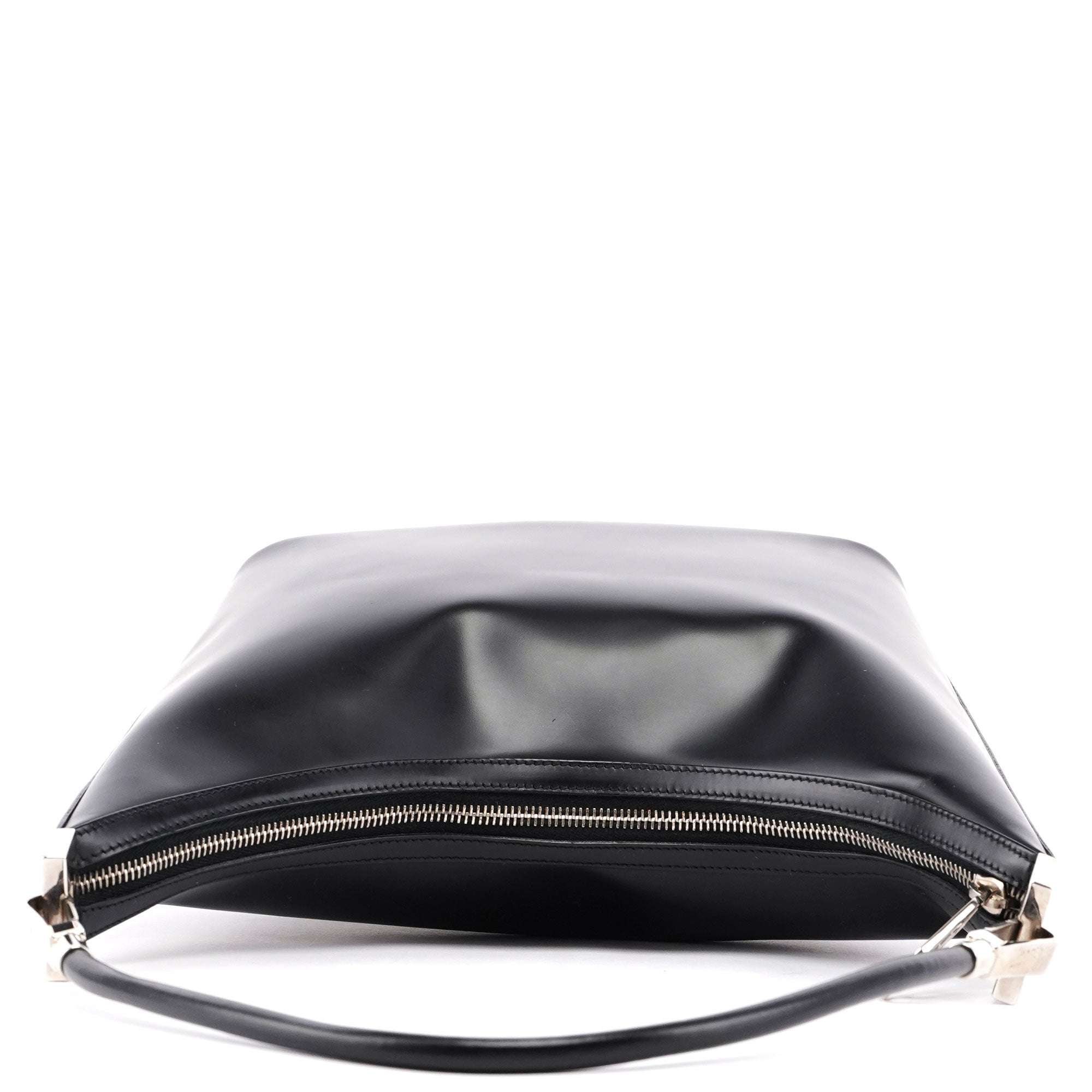 Gucci Black Calfskin Hobo Shoulder Bag