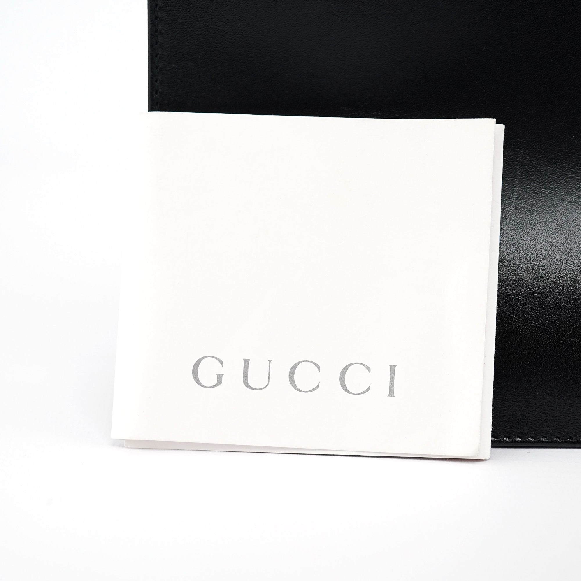 Gucci Black Calfskin Hobo Shoulder Bag