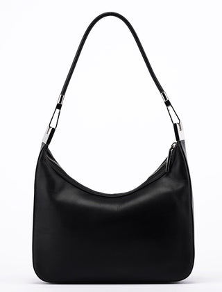 Gucci Black Calfskin Hobo Shoulder Bag