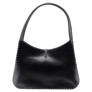 Gucci Black Calfskin Hobo Shoulder Bag