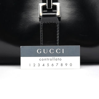 Gucci Black Calfskin Jackie Shoulder Bag