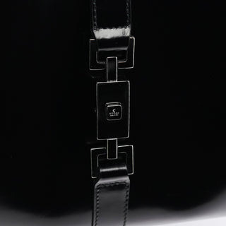 Gucci Black Calfskin Jackie Shoulder Bag
