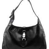 Gucci Black Calfskin Jackie Shoulder Bag