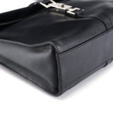 Gucci Black Calfskin Jackie Shoulder Bag