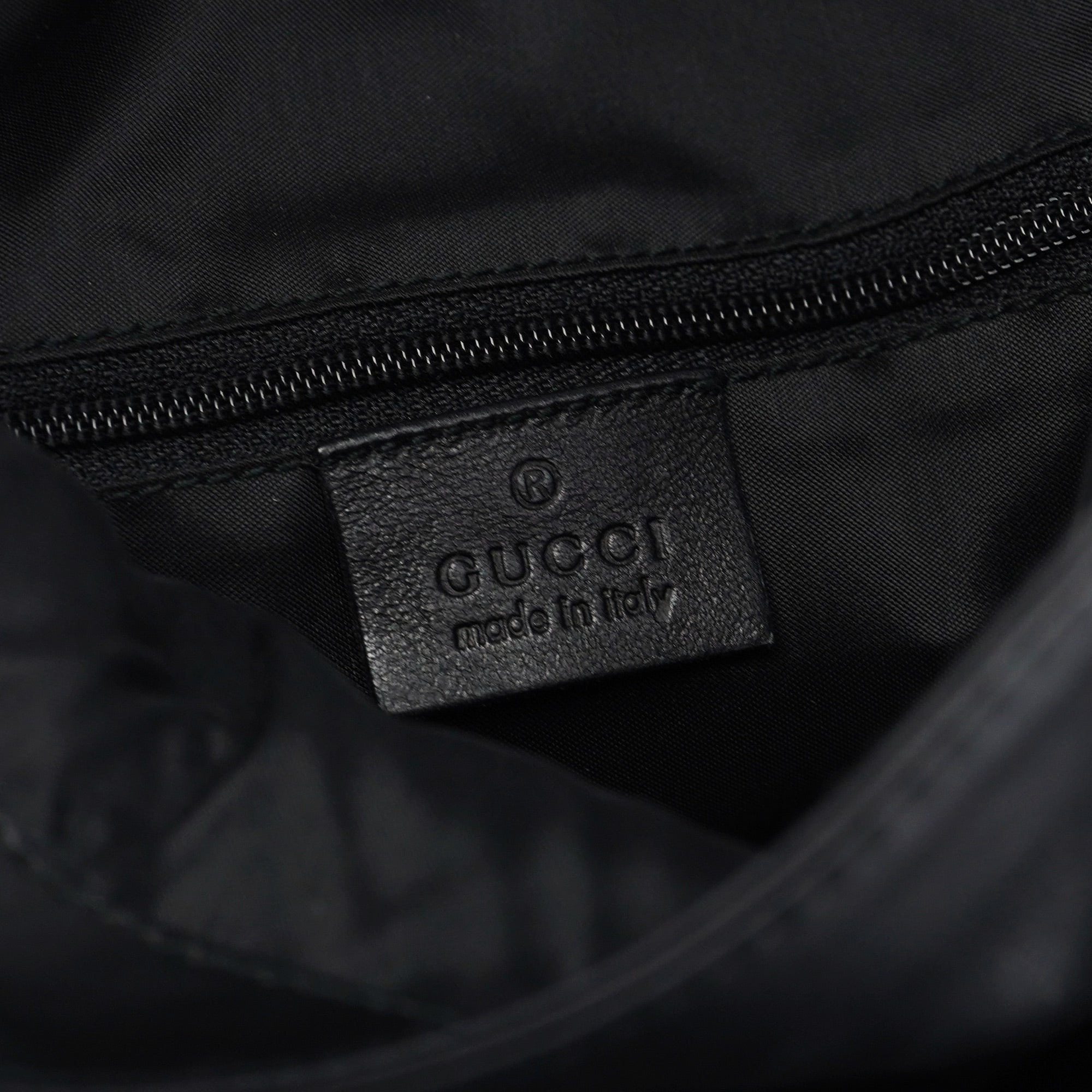 Gucci Black Calfskin Jackie Shoulder Bag