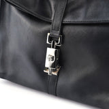 Gucci Black Calfskin Jackie Shoulder Bag