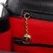 Gucci Black Calfskin Lady Lock Top Handle Bag