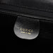 Gucci Black Calfskin Ladylock Top Handle Bag