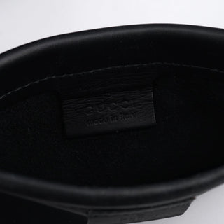 Gucci Black Calfskin Leather Pouch Tote Bag