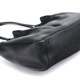 Gucci Black Calfskin Leather Pouch Tote Bag