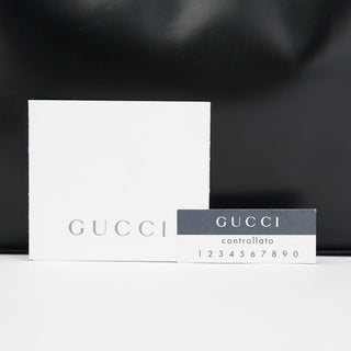 Gucci Black Calfskin Leather Shoulder Bag