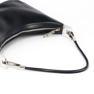 Gucci Black Calfskin Leather Shoulder Bag