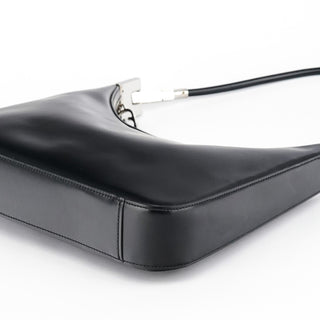 Gucci Black Calfskin Leather Shoulder Bag