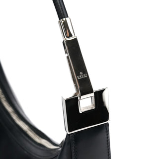 Gucci Black Calfskin Leather Shoulder Bag