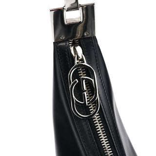 Gucci Black Calfskin Leather Shoulder Bag